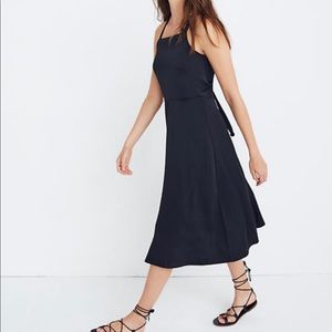Madewell Cross-Back Midi Dress